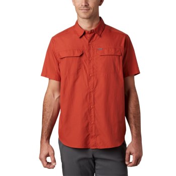 Columbia Overhemd Heren, Silver Ridge 2.0 Short Sleeve Rood, 09HGTNDME